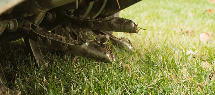 Core aeration machine